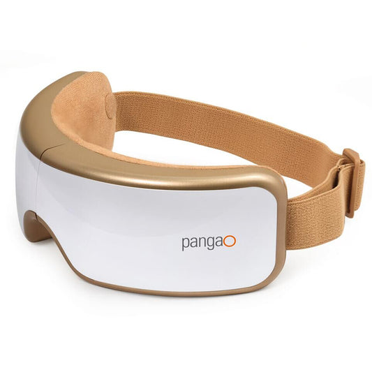 Akių ir smilkinių masažuoklis Pangao PG-2404G5 su šildymo funkcija, oro kompresija ir Bluetooth
