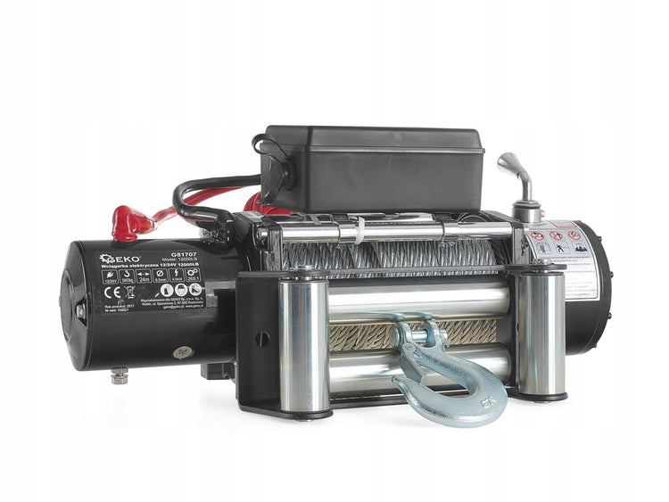 Elektrinė gervė „Geko“, 12 V, 5443 kg