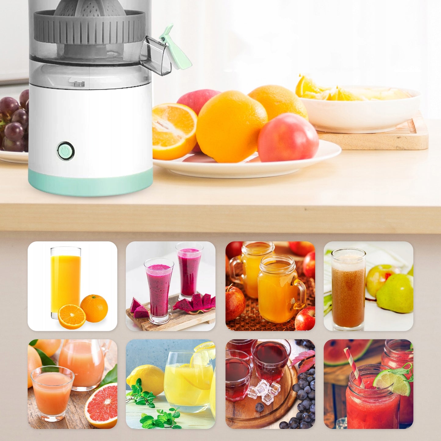 Įkraunama sulčiaspaudė Juicer NCRealher 45 W