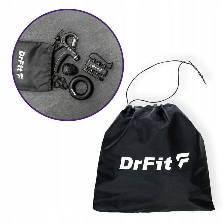 Rankų treniruočių rinkinys „DrFit“, 5 viename – nuotrauka 11