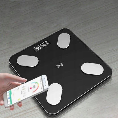 Išmanios, analitinės svarstyklės SMART BLUETOOTH BATHROOM SCALE