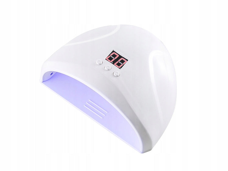 Manikiūro rinkinys su UV LED lempa ir 12 W freza