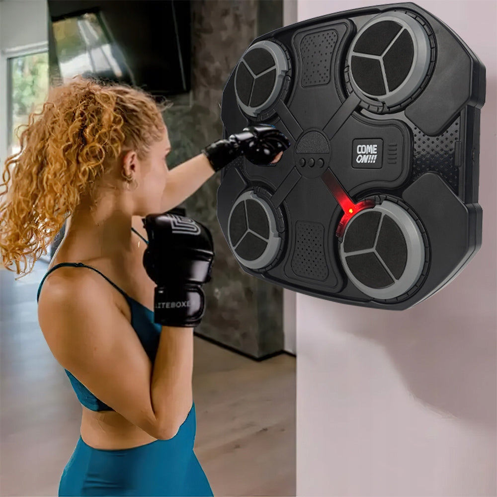 Bluetooth bokso treniruoklis su pirštinėmis ir greičio reguliavimu vaikams