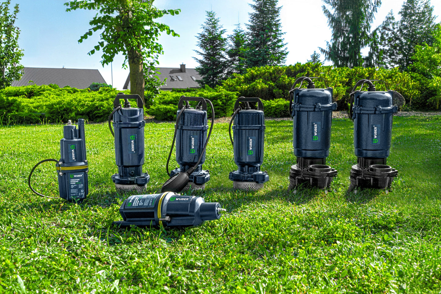 Panardinamas siurblys su plūdine valdymo sistema – WUBER 2,1 kW 250 l/min