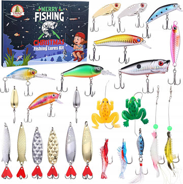 Advento kalendorius žvejui 2025 – 24 staigmenos tikram meškeriotojui