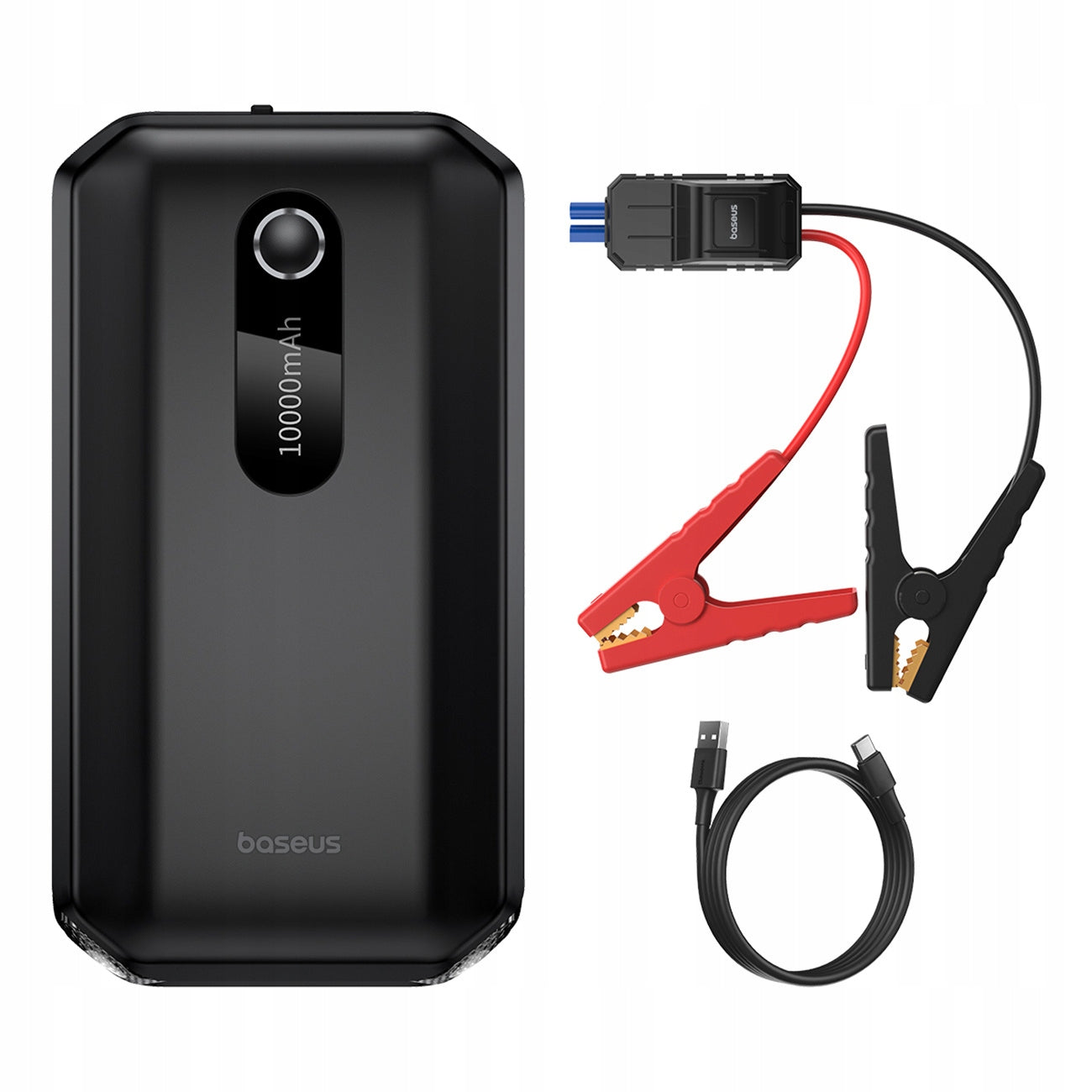 Automobilio užvedimo įrenginys ir Powerbankas - BASEUS Jump Starter Booster 10000mAh 1000A