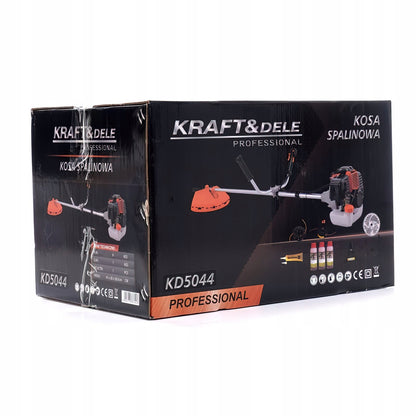 Benzininė krūmapjovė Kraft&Dele 5,2 AG 8500 APS./MIN 8 KG + priedai