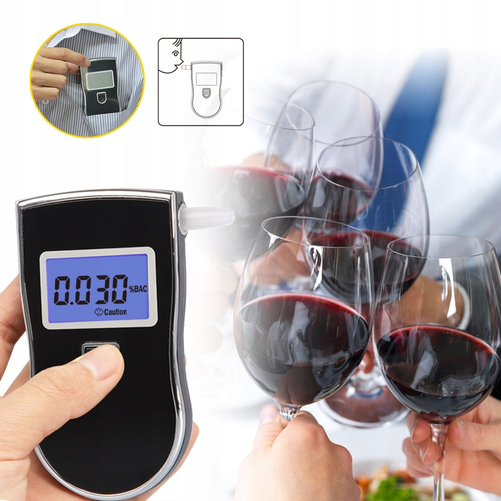 Alkotesteris ZENWIRE AT-818 su 5 antgaliais ir dėklu