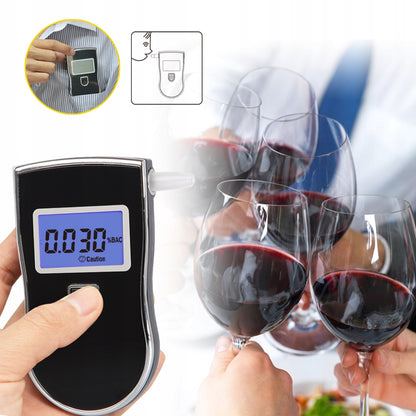 Alkotesteris ZENWIRE AT-818 su 5 antgaliais ir dėklu