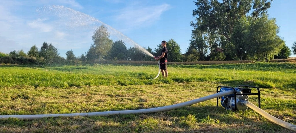 Benzininis vandens siurblys su gaisrine žarna TAGRED TA552 3"