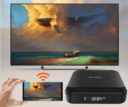 Išmanusis TV dėžutė „Smart Box Android 12“ – 4K kokybės transliacijoms