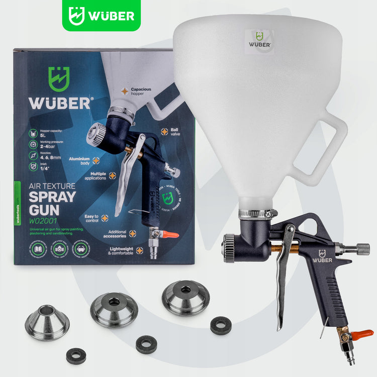 Pneumatinis tinkavimo pistoletas „Wuber“, 5 l – nuotrauka 1