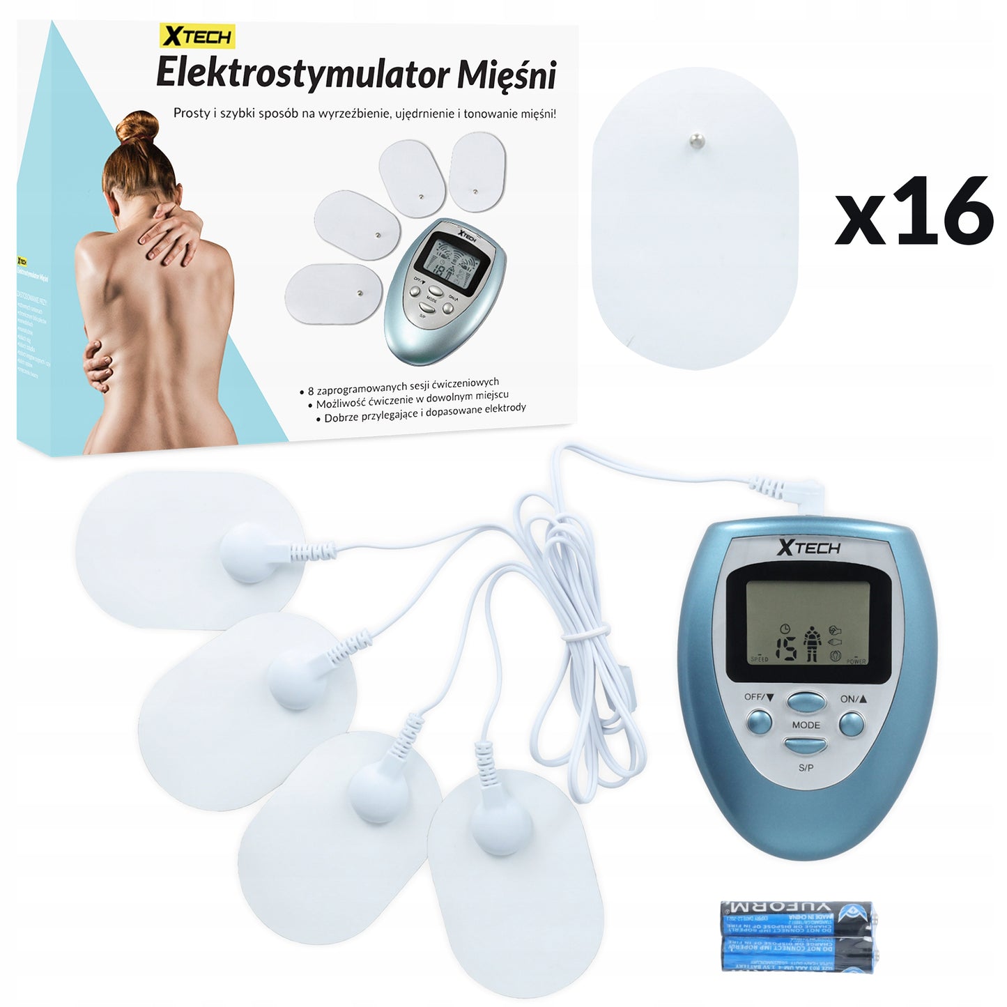 Elektrostimuliatorius raumenims ir nervams TENS EMS
