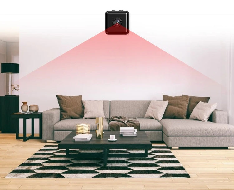 Mini Wi-Fi kamera su naktiniu režimu ir stovu – nuotrauka 5