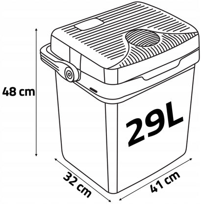 Kelioninis šaldytuvas Berdsen Icemax 29 litrų 12v/220v