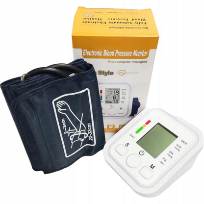 Elektroninis žastinis kraujospūdžio matuoklis BW-3205 su LCD ekranu ir matavimų atmintimi (22–32 cm)
