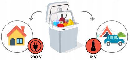 Kelioninis šaldytuvas Berdsen Icemax 29 litrų 12v/220v