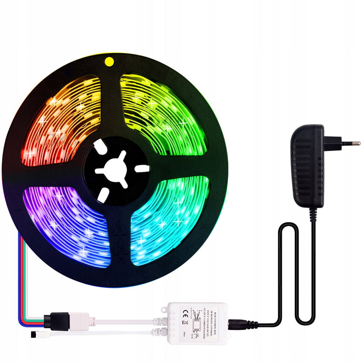 RGB LED juosta „Sternhoff“ su pultu, 5 m – nuotrauka 6