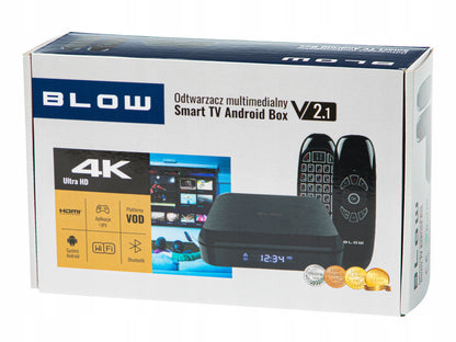 Išmanusis TV dėžutė „Smart Box Android 12“ – 4K kokybės transliacijoms