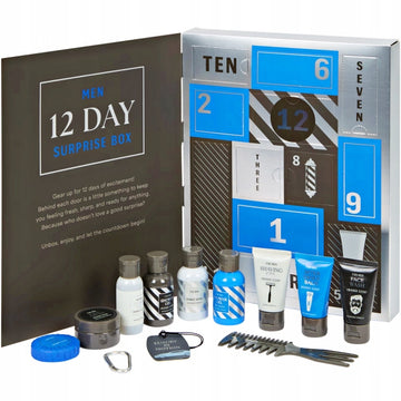 Advento kalendorius vyrams – 12 dienų priežiūros rinkinys