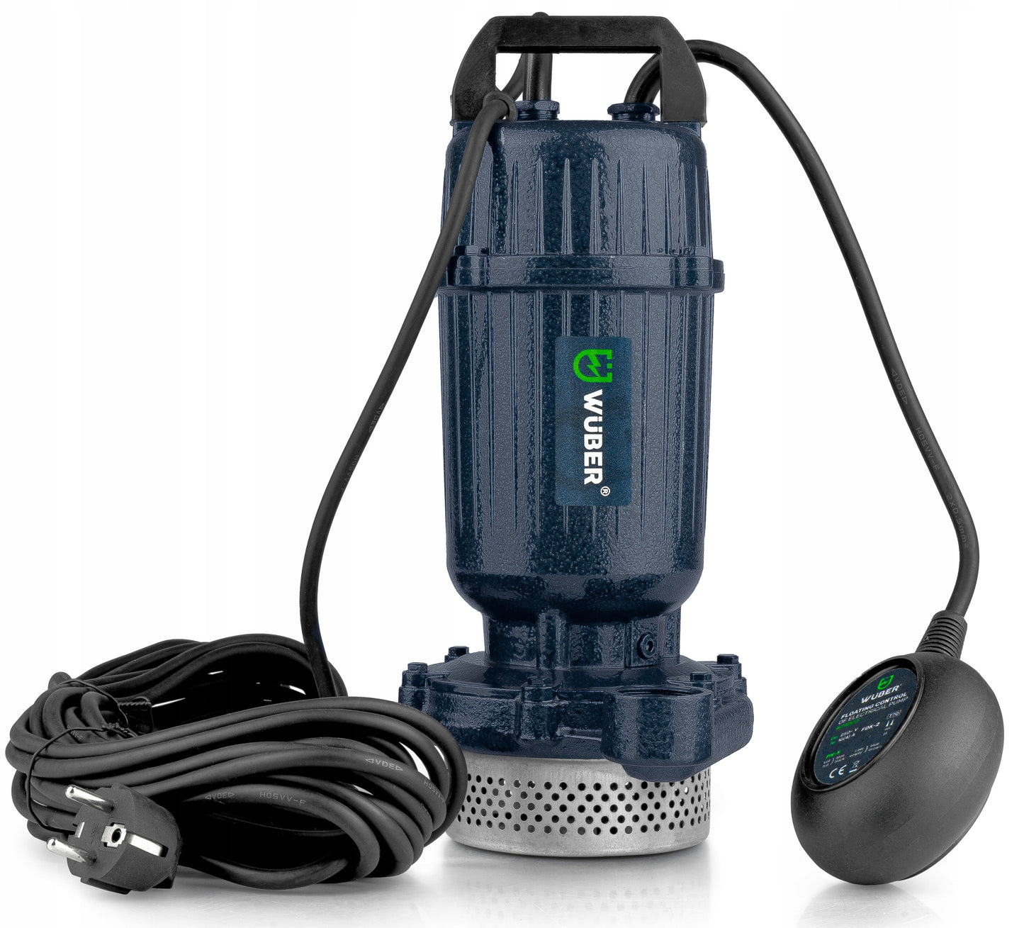 Panardinamas siurblys su plūdine valdymo sistema – WUBER 2,1 kW 250 l/min