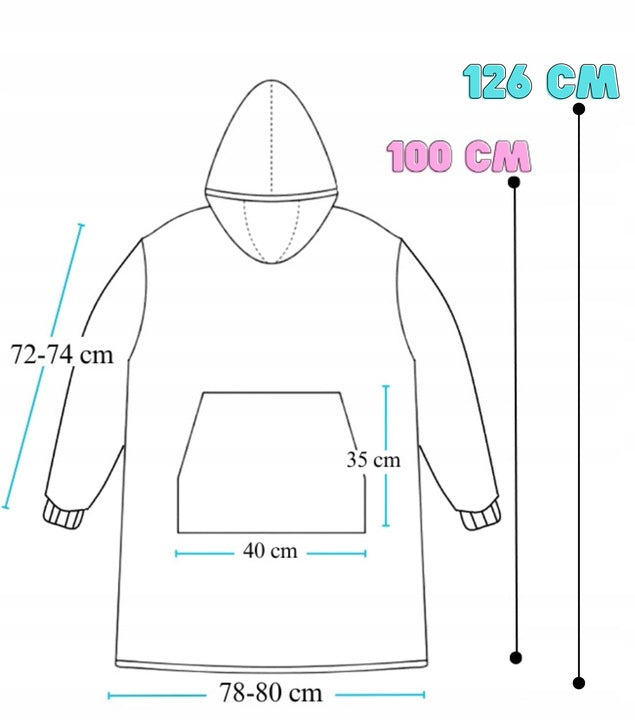 Hood`is - pledas XXL 2in1