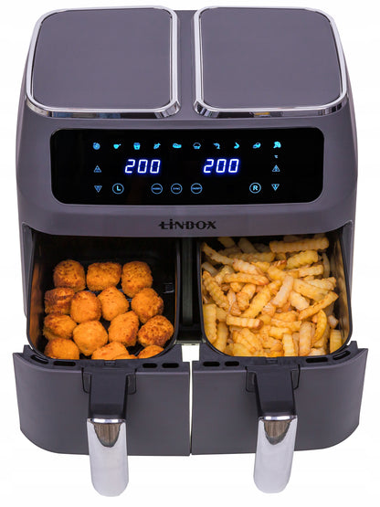 Linbox AIR FRYER 4/4 karšto oro gruzdintuvė 8 l