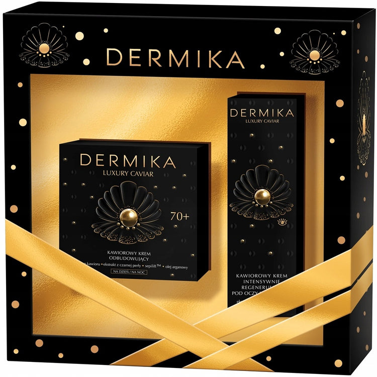 Kosmetikos rinkinys „Dermika Luxury Caviar 70+“