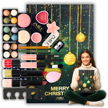 Advento kalendorius „Zmile“ su kosmetika – graži kalėdinė dovana paauglei