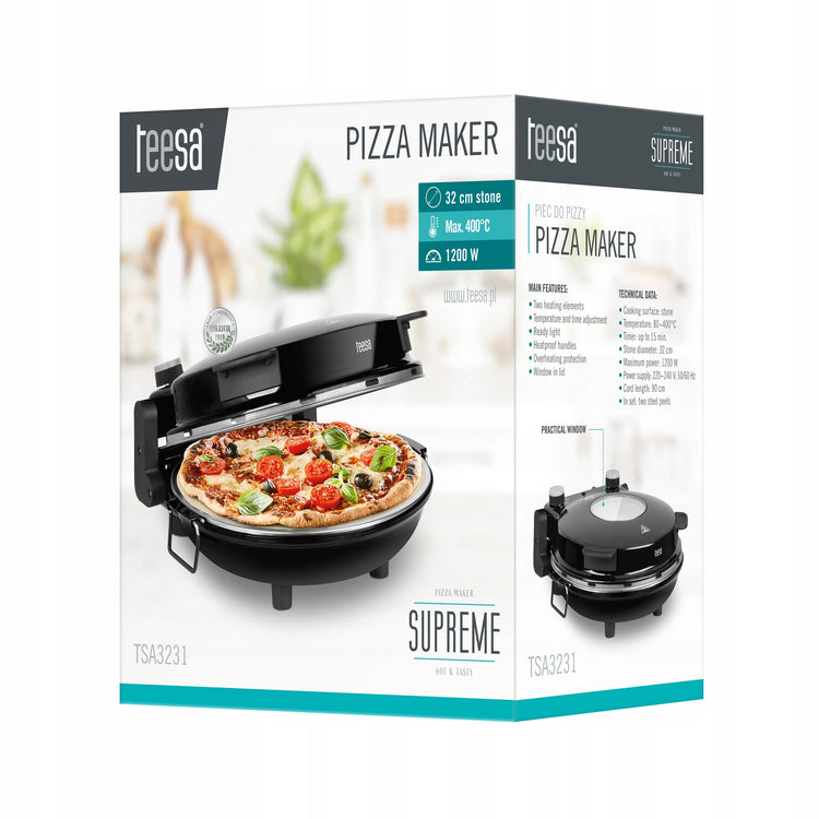 Picos kepimo krosnelė „Teesa Supreme“, 1200 W