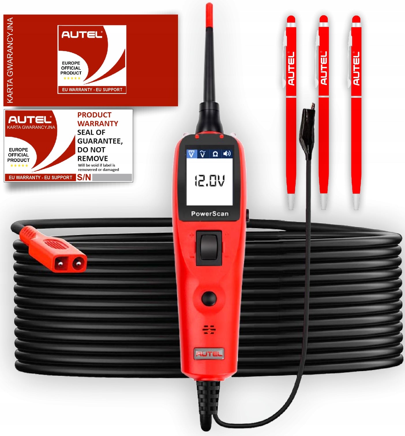 Autel PowerScan PS100 elektros grandinių testeris