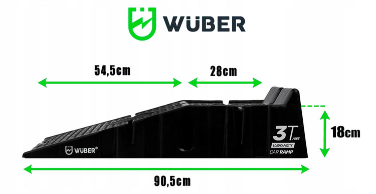 Automobilio rampos „Wuber“, 3 t, 2 vnt. – nuotrauka 4