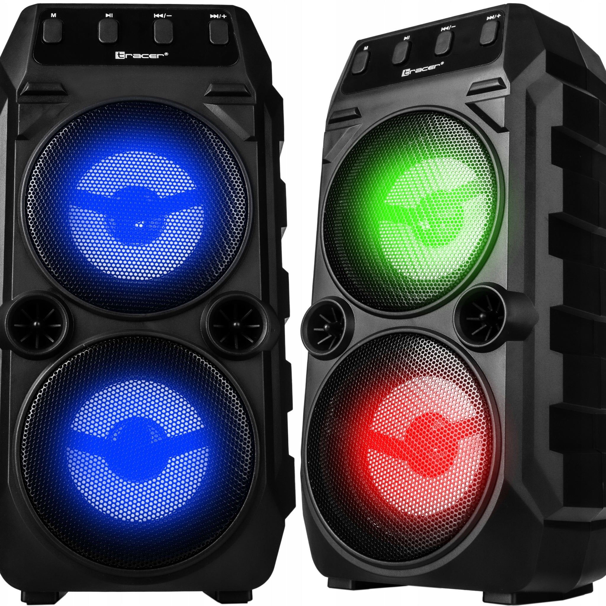 Nešiojama kolonėlė Bazooka RGB LED 700 W