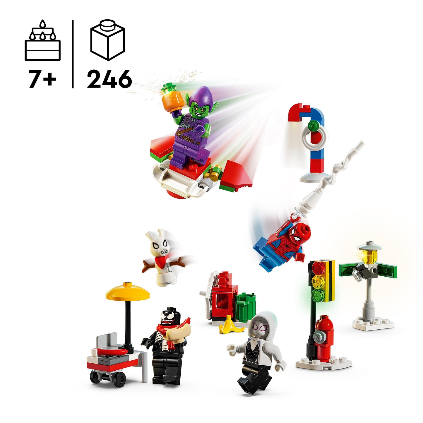 LEGO Super Heroes 76293 „Spider-Man“ Kalėdų Kalendorius 2024