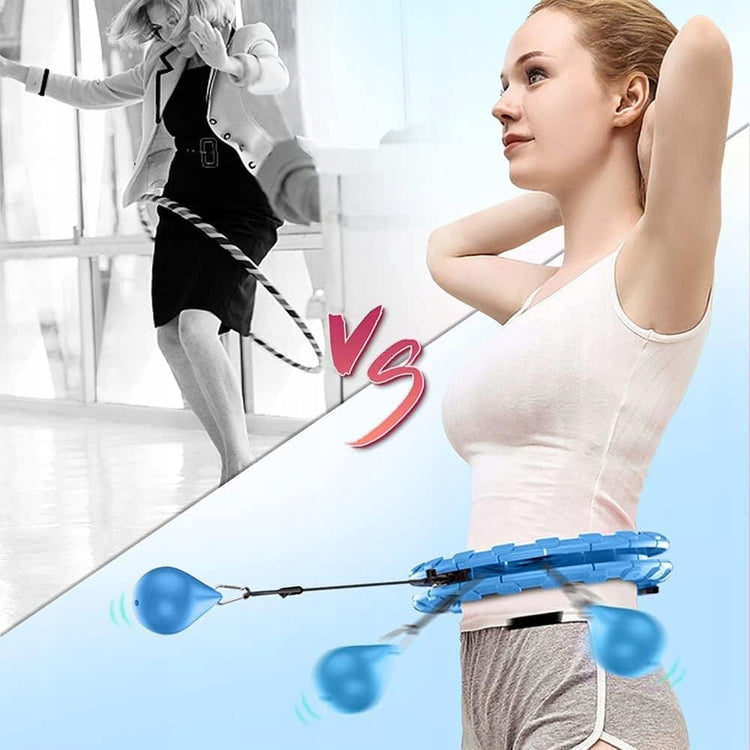 Treniruočių lankas „MSport Hula Hoop“ – nuotrauka 3