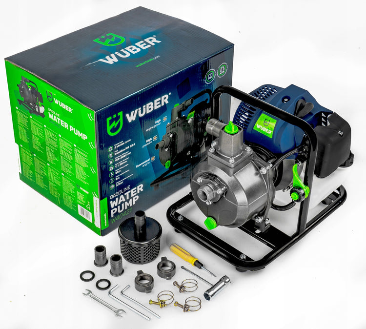 Benzininis vandens siurblys „Wuber“, 1 colio – nuotrauka 10