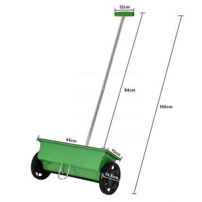 Rankinė sėjamoji 6 L 36 cm - Universalus sėjamas trąšoms ir sėkloms GardenLine WIL9624