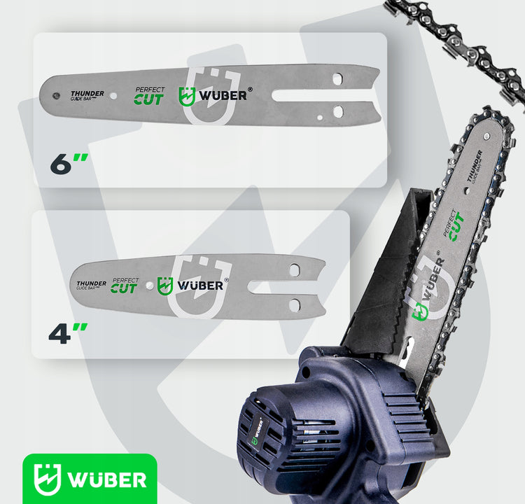 Akumuliatorinis šakų pjūklas „Wuber WR-CCS-21V“ – nuotrauka 5