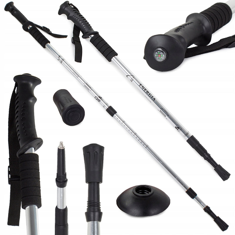 Šiaurietiško ėjimo lazdos „Nordic Walking“, 135 cm