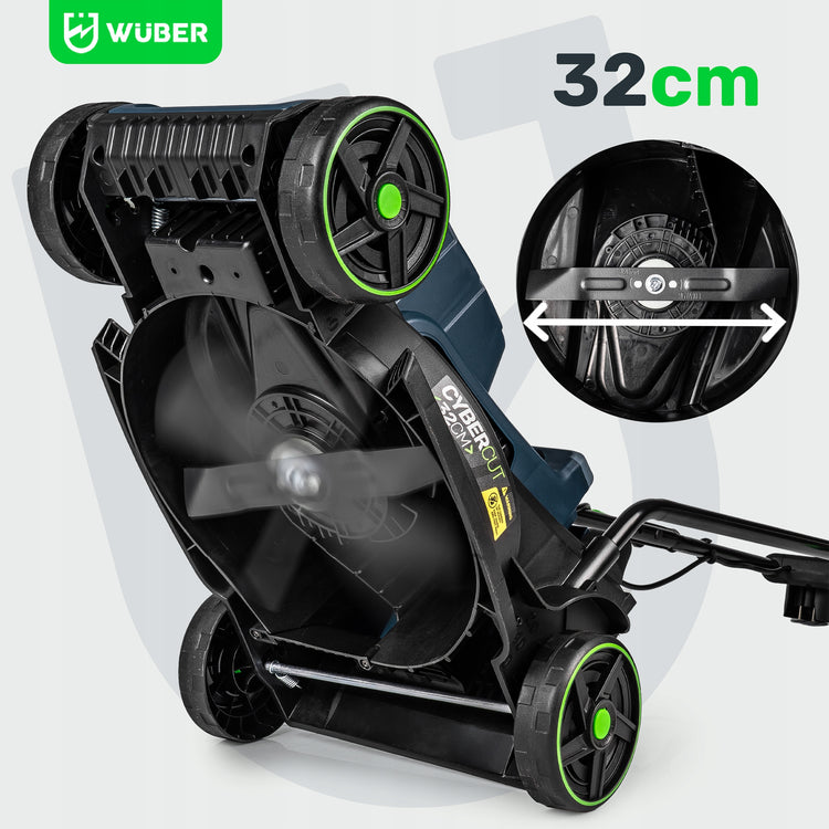 Elektrinė vejapjovė „Wuber“, 1200 W – nuotrauka 13