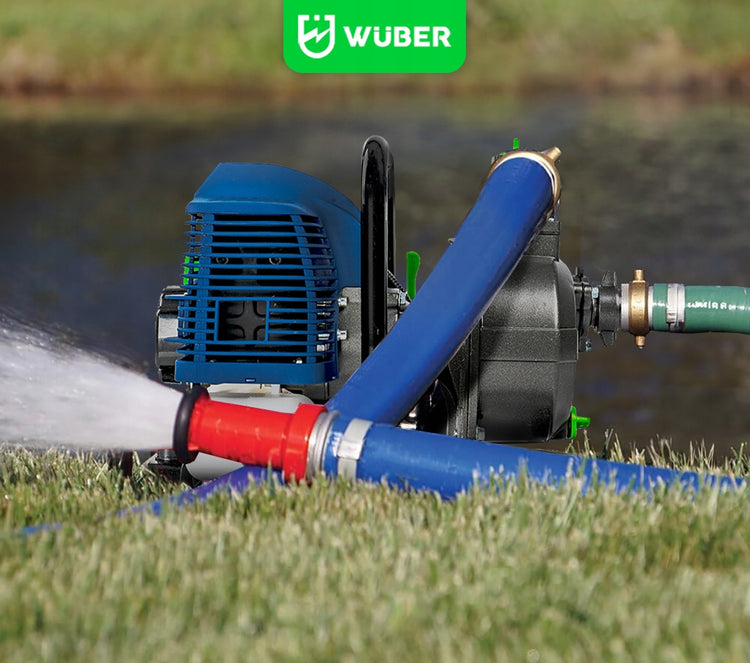 Benzininis vandens siurblys „Wuber“, 1 colio – nuotrauka 3