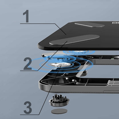 Išmanios, analitinės svarstyklės SMART BLUETOOTH BATHROOM SCALE