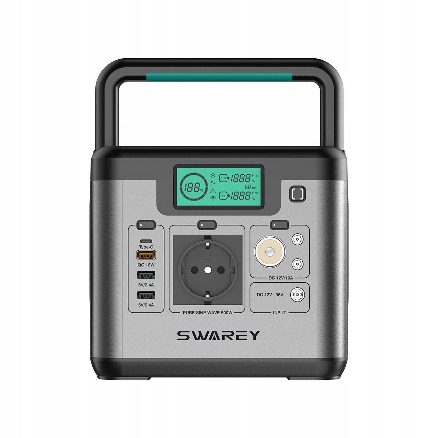 Power bank Swarey S500 Pro 144000 mAh 500 W