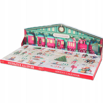 Advento kalendorius su kosmetika MAX & MORE Beauty Delux 2025 – prabangus veganiškas rinkinys moterims (24 dalys)