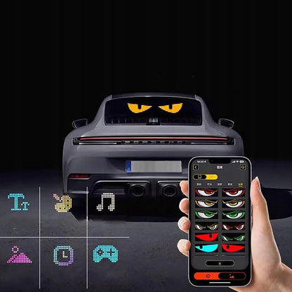 Lankstus programuojamas LED ekranas su RGB apšvietimu ir „Bluetooth“ valdymu