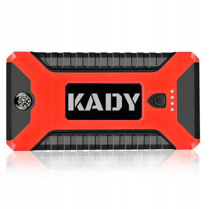 KADY variklio užvedimo įrenginys su Powerbank ir žibintuvėliu