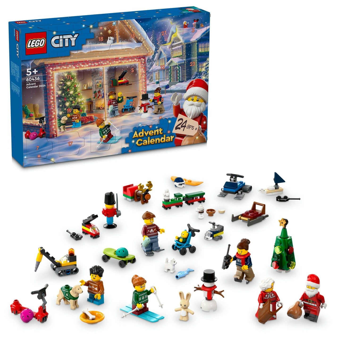 LEGO City 60436 Advento kalendorius 2024