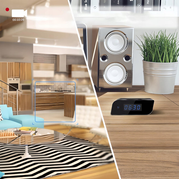 Laikrodis su integruota Wi-Fi kamera – nuotrauka 16
