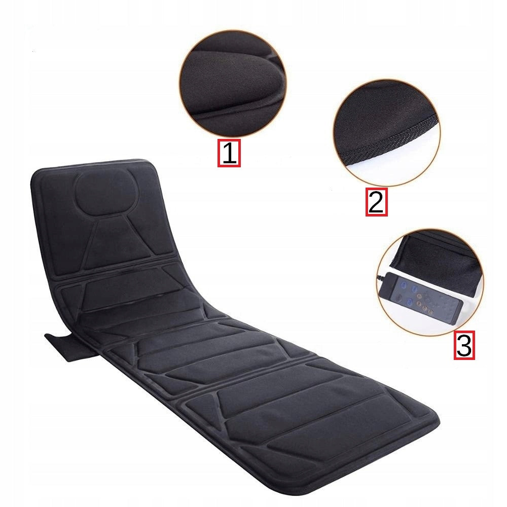 Vibruojantis masažo kilimėlis – 16 variklių masažinis čiužinys MAXTECH®
