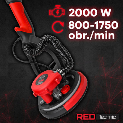 Tinkavimo šlifuoklis RED TECHNIC 2000 W 230 V